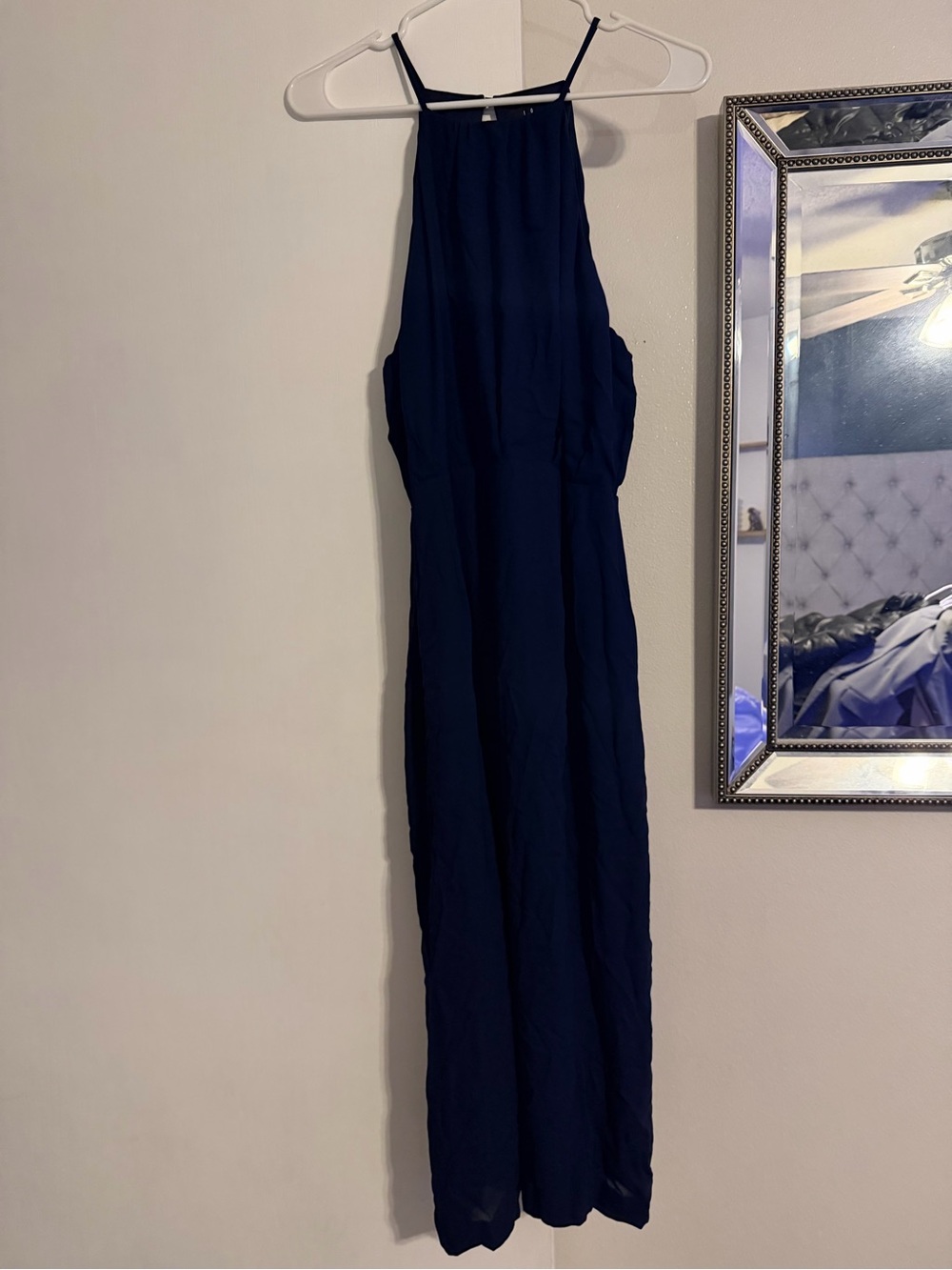 Lulu's Navy Midi dress